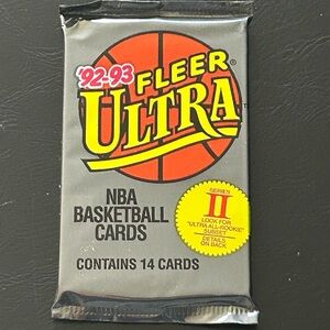 Fleer Ultra NBA Basketball Cards Pack Fin Shaquille O’Neal rookies